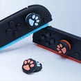 thumbnail image 3 of Compatible con Nintendo Switch 2. Funda protectora de silicona para joystick, duradera y resistente a los arañazos, con diseño de pata de gato, 3 of 6