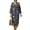 Koi Wave, variant on Tiger Clouds Pattern Women's 2026 Dress Summer Linen Midi Dress Linen-Style Dress Casual Party Dresses