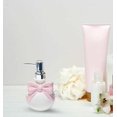 thumbnail image 2 of xianyou-Cute Ceramic Pump Bottle with Bow, Refillable for Hand Soap, Dish Soap, Lotion or Shampoo – Bathroom & Kitchen Use, 2 of 4