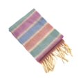 thumbnail image 2 of Colorful Rainbow Fringe Children's Scarf Comfortable Long Muffler Neckerchief, 2 of 9