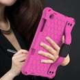 thumbnail image 6 of Silicone Case for Samsung Galaxy Tab S6 Lite (SM-P610) Tablet 10.4" 2024 - Durable Soft TPU Case with Stand Function, Shock-absorbing Protective Crossbody Case with Shoulder Strap /Hand Strap, Rose, 6 of 6