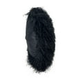 thumbnail image 3 of TOV Furniture New Zealand Black Sheepskin 16" Round Pillow, 3 of 6