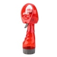 thumbnail image 2 of Kearding Ventilador eléctrico para acampar al aire libre, senderismo, ventilador de viaje, Mini ventilador de pulverización de agua, Electrodomésticos Rojo, 2 of 6