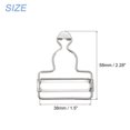 thumbnail image 2 of Unique Bargains Overall Buckles, 12 Pack Retro Metal Suspender Replacement Buckles 38mm, 2 of 5