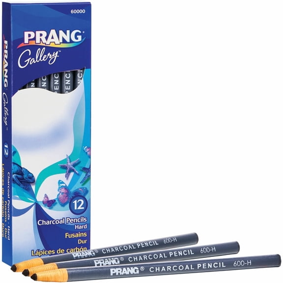 Prang, DIXX60000, Charcoal Pencils, 12 / Pack
