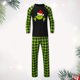 thumbnail image 5 of Conjunto de pijama familiar de 2 piezas con cuello redondo y traje estampado de dinosaurios (Hombre Verde XXXL) Kuymtek Verde Hombre T 3EG, 5 of 7