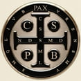 thumbnail image 3 of CafePress - St. Benedict Medal T Shirt - Light T-Shirt - CP, 3 of 4