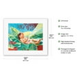 thumbnail image 2 of Baby in the Treetop (Ka Pēpē Ma Ka Ēulu) - Hawaiian Child - From an Original Watercolor Painting by Janet Stewart - Fine Art Rolled Canvas Print 11in x 14in, 2 of 4