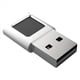 thumbnail image 2 of 2X Módulo de Lector de Dactilares USB Dispositivo Escáner Biométrico para Portátiles con 10 Llave de Seguridad de PC Interfaz USB, 2 of 5