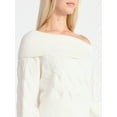 thumbnail image 4 of Madden NYC Women's Marilyn Sweater, Midweight, Sizes XXS-XXL, 4 of 5