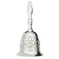 thumbnail image 1 of Hyasfey Copper Alloy Hand Bell Retro Carving Handbell with Non-Slip Handle Multifunctional Handbell for Classroom Wedding Seniors Bedside, 1 of 8