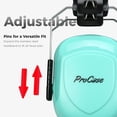 thumbnail image 2 of Orejeras con reducción de ruido ProCase Sound Proof NRR 28 dB, color verde azulado, 2 of 7