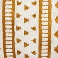 thumbnail image 4 of Surya Kabela KBL-004 20"Hx20"W Square Fabric Pillow Kit in Mustard Yellow, 4 of 4