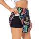 thumbnail image 1 of Balery Colorful Animals Pantalones cortos deportivos para mujer con forro y dos bolsillos, elásticos, para entrenamiento, gimnasio, yoga-Large, 1 of 7