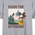 thumbnail image 3 of Disney - Enjoy The Outdoors Mickey - Juniors Ideal Flowy Muscle T-Shirt, 3 of 5