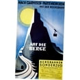 thumbnail image 1 of Poster Time Germany Auf Die Berge German Mini poster 11inx17in 11x17 poster Color Category: Multi, Unframed, Ages: Adults, Rectangle, 1 of 3