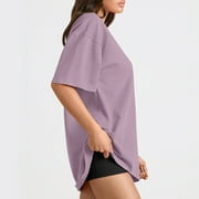 SUNBS Plus Size Womens Tops Workout T Shirts Short Sleeve Spring Tee Summer Clothes,Sizes S-3XL