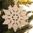thumbnail image 4 of De Copos De Nieve Con Purpurina, 10Cm, Adornos Colgantes Para Árboles De Navidad, Decoraciones Navideñas Para El Hogar 40 Uds. Serendint HA042680-02, 4 of 6