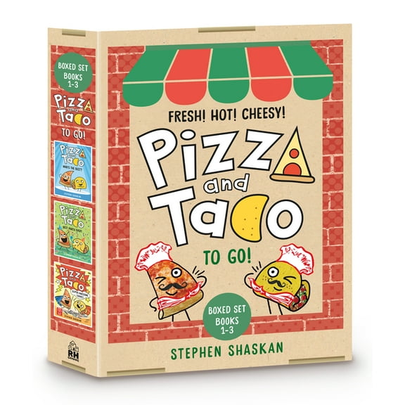 Pizza and Taco Pizza and Taco to Go! 3-Book Boxed Set: Books 1-3 (a Graphic Novel Boxed Set), (Paperback)