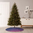 thumbnail image 6 of Disketp Violet Glitter Christmas Tree Skirt, Christmas Tree Decorations, Christmas Decor, Tree Mat Decoration(30-48IN)-48", 6 of 6