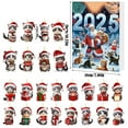 thumbnail image 3 of Cat Advent Calendar 2025 with 24 Cat Figurines Christmas Holiday Cat Ornaments for Tree Home Décor Cat Owners Acrylic Kitten Pendant Countdown Calendar Animal Lover Gift, 3 of 9