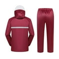 thumbnail image 3 of Outfits for Men Adult Full Body Rain Pants Riding Against Rain Reflective Raincoat On Duty Mens Suits, 3 of 3
