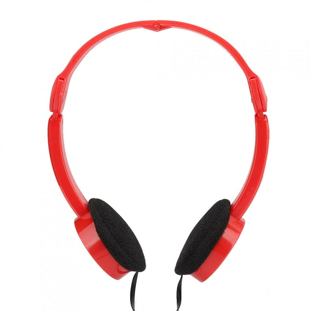 Écouteurs, Empêcher l'Emmêlement Câble en Forme de Nouille Écouteurs pour Enfants Rangement Facile pour Tablette Noir,Blanc,Rouge,Rose