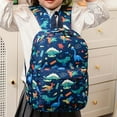 thumbnail image 2 of sususu Backpack for Teen 13 inch Backpacks for School & Travel,Cartoon Daypack (Light Blue), 2 of 5