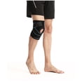 thumbnail image 2 of Knee Brace Adjustable Neoprene Open Knee Sleeve for Arthritis Pain and Support, Blue, 2 of 6