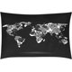 thumbnail image 3 of ABPHQTO Juego de ropa de cama de 3 piezas Funda nórdica con mapa del mundo de flores con 2 fundas de almohada para la decoración de la habitación del hogar, 3 of 4