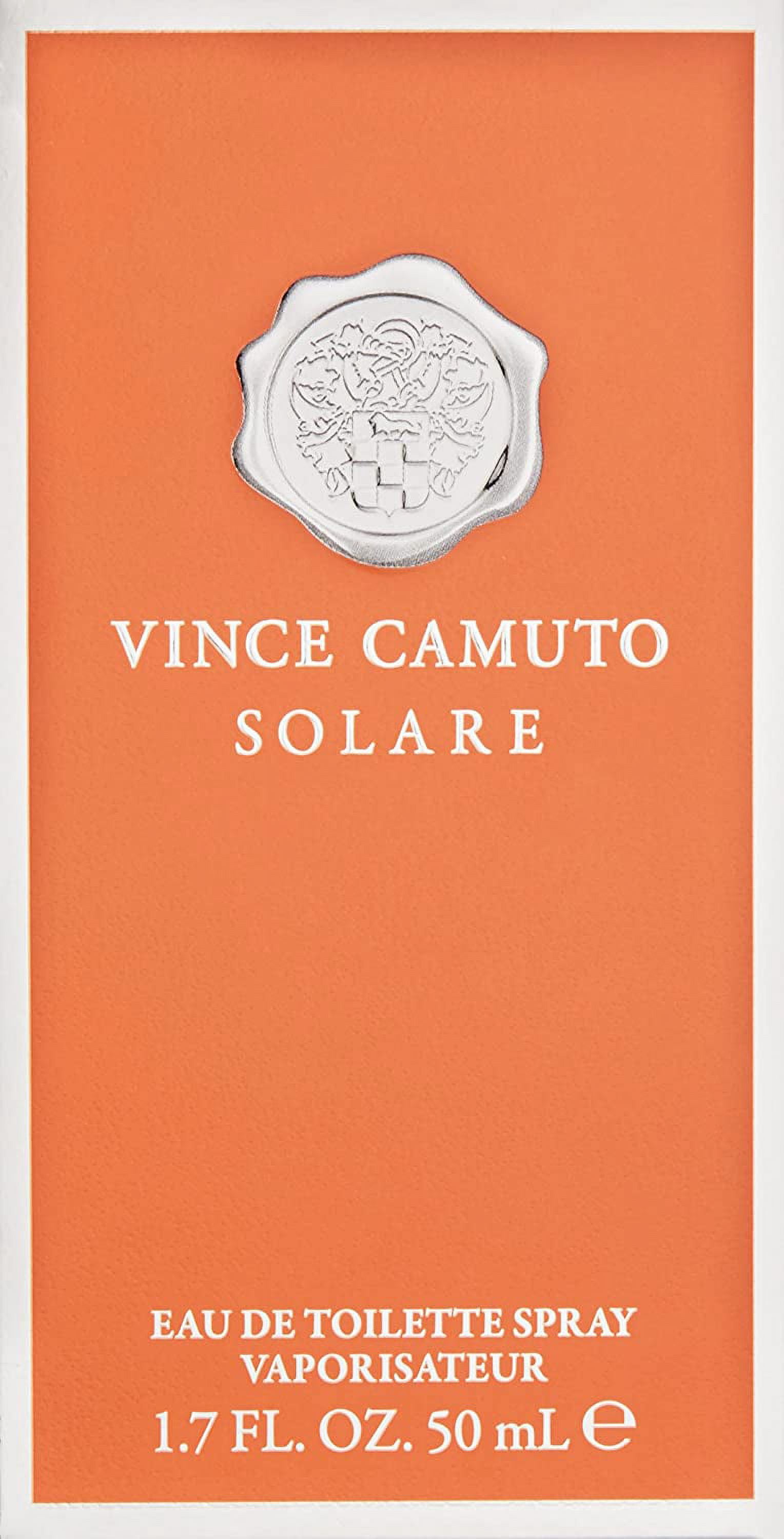 SOLARE * Vince Camuto 1.7 oz / 50 ml Eau de Toilette (EDT) Men Cologne Spray