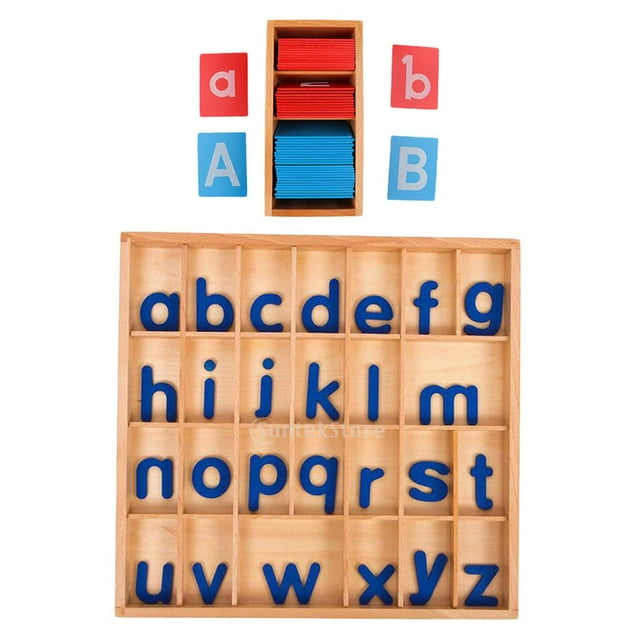 Tableros Determinados Del Del Juguete De Materiales De Montessori Con De de la de la de la Movible Macarena Letra móvil de madera
