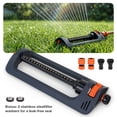 thumbnail image 3 of Lawn Sprinkler 19 Hole Nozzles 4 Spray Modes for Yard, Garden Water Oscillating Sprinkler with Spray Jet Cleaning Needle, 3 of 9