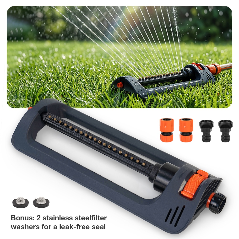 COWIN Oscillating Lawn Sprinkler with 19 Nozzles photo 7