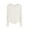 White, variant on XUNKUSGA Women's Clothing Crew Neck Long Sleeve Crop Tops for Women Casual Loose Womens T Shirts Fashion Solid Color Womens Fall Fashion 2025 M-3XL