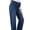 Sail Blue, variant on DOKOTOO Women's Maternity Jeans Elastic Waist Baggy Barrel Jeans Side Panel Loose Denim Stretch Pants for pregnancy women