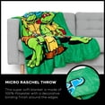 thumbnail image 3 of Northwest Nickelodeon - Manta de Forro Polar para Adolescentes Mutantes Ninja Turtles, Cowabunga Dudes, 46 x 60 Pulgadas, 3 of 8