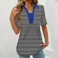thumbnail image 2 of Scyoekwg Casual Womens Tops Going Out Tops Loose Ladies Blouses Dressy Casual Cute T Shirts Short Sleeve Womens Summer Fashion Trendy, 2 of 5
