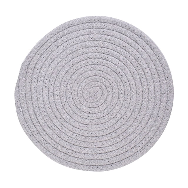 Woven Mats for Dining Room, Kitchen, Everyday Dinnerware and Tableware, Table Mats, Pot and Bowl Mats, Modern Insulation Mats