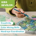 thumbnail image 4 of MindWare Paint Your Own Stepping Stone: Bunny, Easter Gift for 8 Year Olds & Up, 4 of 8