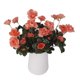 thumbnail image 4 of Manojos de Flor Sunnimix Azalea Artificial Decoración para Boda Hogar Rosa Oscura, 4 of 8