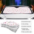 thumbnail image 3 of Yiaed Cute Poodle Dog Print Car Windshield Sunshade Front Auto Car Front Window Sun Shade Foldable Sun Visor Shield Cover Auto Accessories for Sedan SUV Truck-Medium, 3 of 5