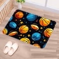 thumbnail image 5 of Basketball Non-Slip Polyester Door Rug Chair Mat Kitchen Rugs, Machine Washable, 5 of 6