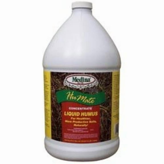 HuMate Liquid Humus - Humic & Fulvic Acids for Plants - 128 fl oz Bottle by Medina