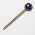 thumbnail image 2 of Spider Web Book Markers: Lace Bookmark in Antique Bronze - a Thoughtful Gift for Book Lovers, 2 of 5