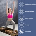 thumbnail image 2 of Bohemia Gym Towel with Storage Bag, 72.8"x26.8", Suitable for Yoga, Pilates, Fitness, etc. - Yoga Towel, Yoga Blanket, Yoga Blankets, 2 of 6