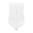 thumbnail image 4 of XIYON Women's One Piece Swimsuit Women Strapless Swimsuit Ruffle Detail For Beach Pool Party Summer Vacation Athletic Swimwear Swim Suits 2026, 4 of 4