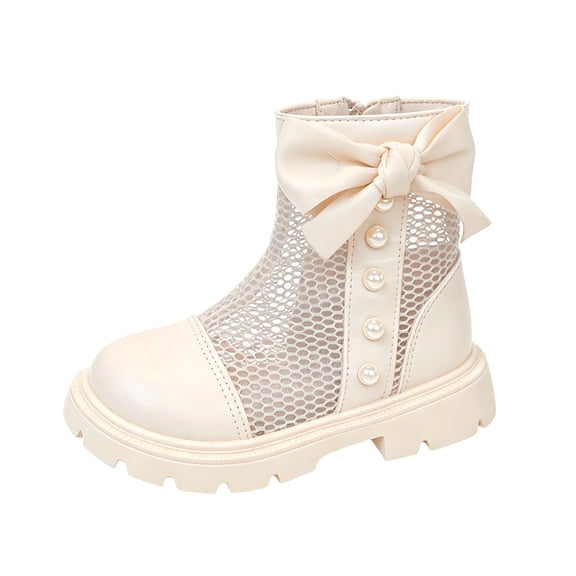 YMUQEIGH Children's Boots Kids Girls' Boots Outdoor Lace Up Boots Ankle Boots Short Toddler/Little Kids Boots Boys' boots