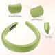 thumbnail image 4 of Diademas anchas de tela, diseño simple Bandas para la cabeza de estilo clásico, Diademas verdes antideslizantes de moda de 1.18 pulgadas para mujeres y niñas, 4 of 7