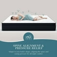 thumbnail image 4 of Bedstory 14" Queen Firm Mattress, Euro Top, Pressure Relief, Extra Support, CertiPUR-US Certified, 365 Night Trial, 4 of 6